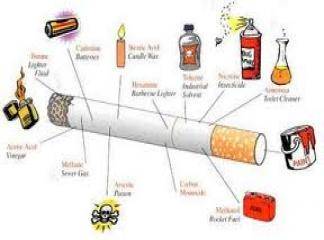 Sigaranın İçindeki Maddeler